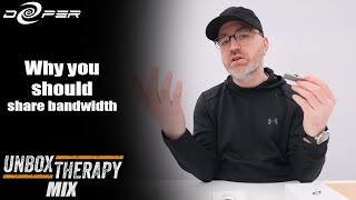 Unbox Therapy Clip - Lew explains why you would share your bandwidth