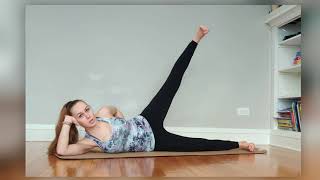 15 Minute Side Laying Pilates for Anyone.