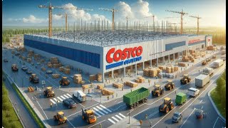 COSTCO WHOLESALE Construction Time Lapse Orbit 2024