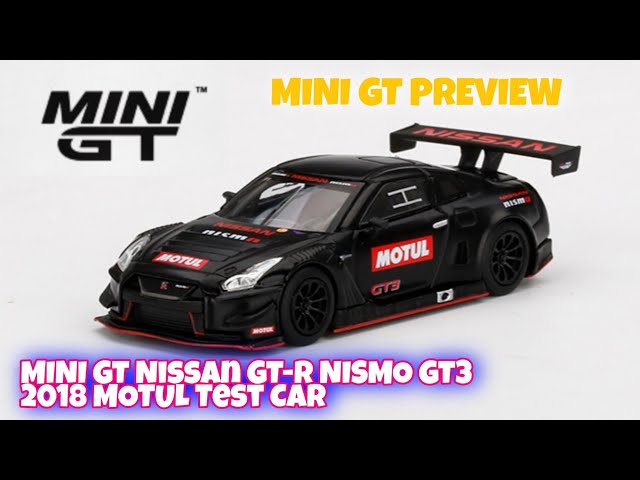 MINI GT Nissan GT-R NISMO GT3 2018 MOTUL Test Car - MINI GT