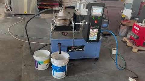 DPF cleaning machine by SARV #dpfcleaning #dpf #clean#machine