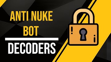 How To Make An Advanced Anti Nuke Bot Without Coding | Discord.js v13 | DECΩDERS™
