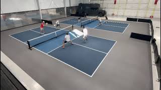 Epic 95 shot pickleball rally: David Dunkley, Jason Weidman, John Hedberg, Tom Tueller
