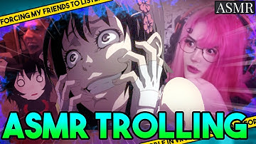 I FORCED MY FRIENDS TO REACT TO MY ASMR - CRINGE Edition
