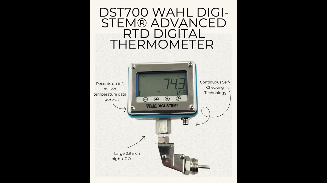 DST700 Wahl Digi-Stem® Advanced RTD Digital Thermometer