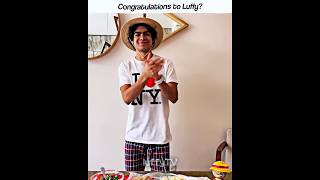 Luffy Is Celebrating His Birthday 😂🔥 #onepiece #edits #dublagem