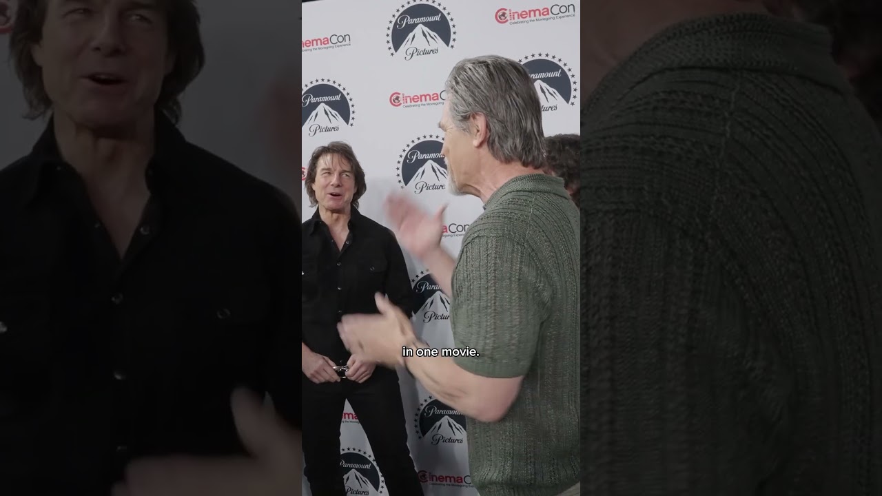 When The Running Man cast meets THE Running Man.