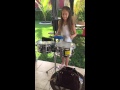 Sasha age 9 timbalera from miami