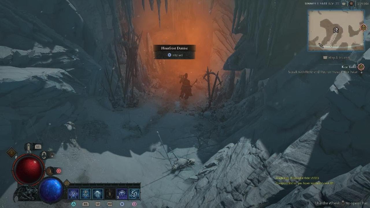 Diablo IV - Hoarfrost Demise Dungeon - Solo completing - YouTube