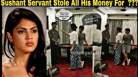 Sushant Singh Rajput Voice Can Be Heard In This Viral Video Of His Staff Supporting Rhea Chakroborti