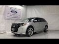 Silver 2014 Ford Edge Sport   - MacPhee Ford