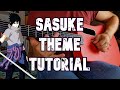 Sasuke Theme Guitar Tutorial ! Naruto Shippuden