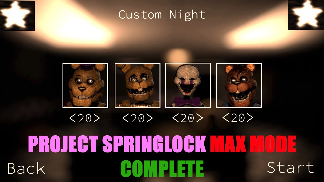 Project Springlock 4/20 Mode Beaten - YouTube