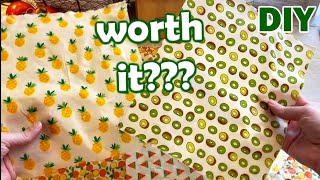 DIY Beeswax Food Wraps Are they worth it?