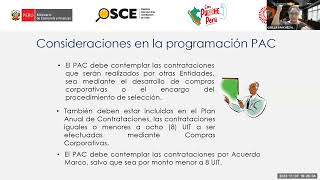 #CasosPrácticosOSCE sobre el Plan Anual de Contrataciones