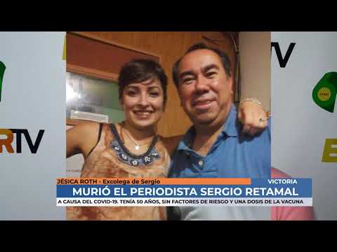 Jesica Roth   Pesar por el fallecimiento del periodista Sergio Retamal
