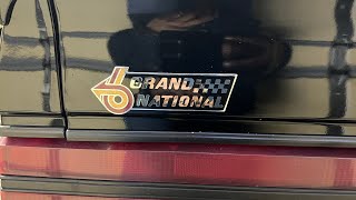 1986-87 Buick Grand National Emblems