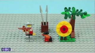 LEGO KINGDOMS - Target Practice 30062 - stop motion build review