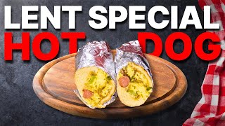 Gourmet Italian Lent Inspired Hot Dog
