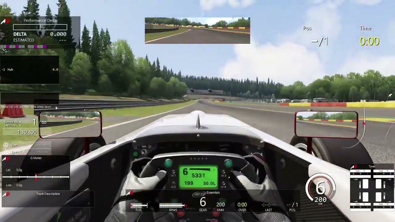 Assetto Corsa - SPA - Tatuus FA01 - Hotlap 