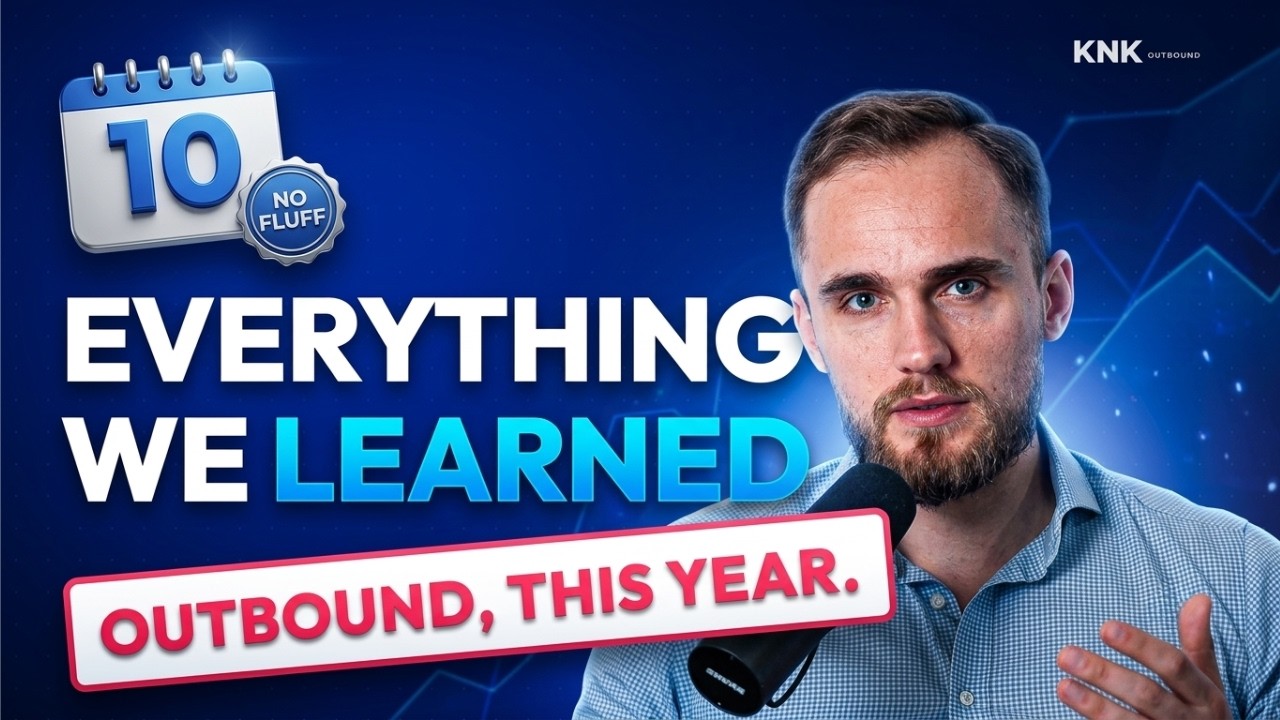 Everything We Learned About Outbound in 2026 (10 Lessons, No Fluff)