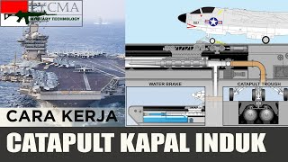 Cara Kerja Catapult Kapal Induk Peluncur Pesawat Tempur