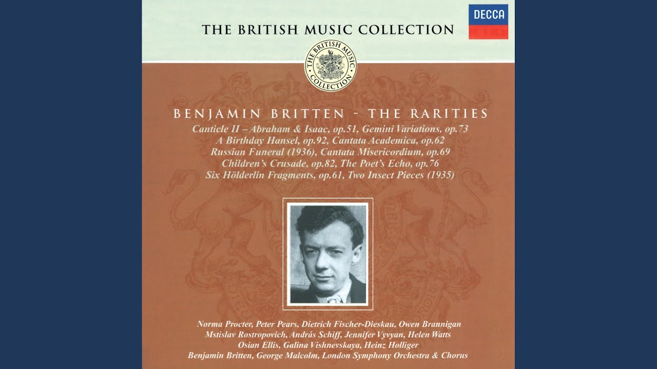 Britten: Cantata Academica, Op. 62: 6. Et Gubernacula; 7. Ut Ad Longaeva Tempora