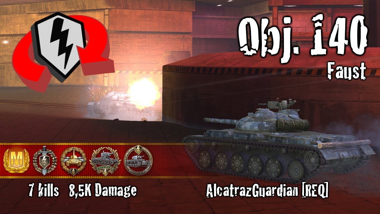 wotblitz bonus codes WoT Blitz Obj. 140 - 7 Kills 8,5k Damage Replay