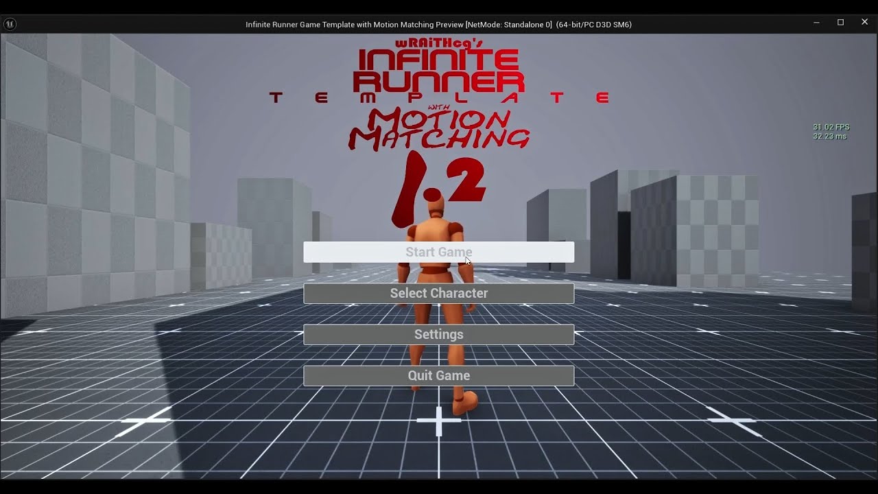 Updates | FPCam | SpawnZones | UI | Motion Matched Infinite Runner Game ...