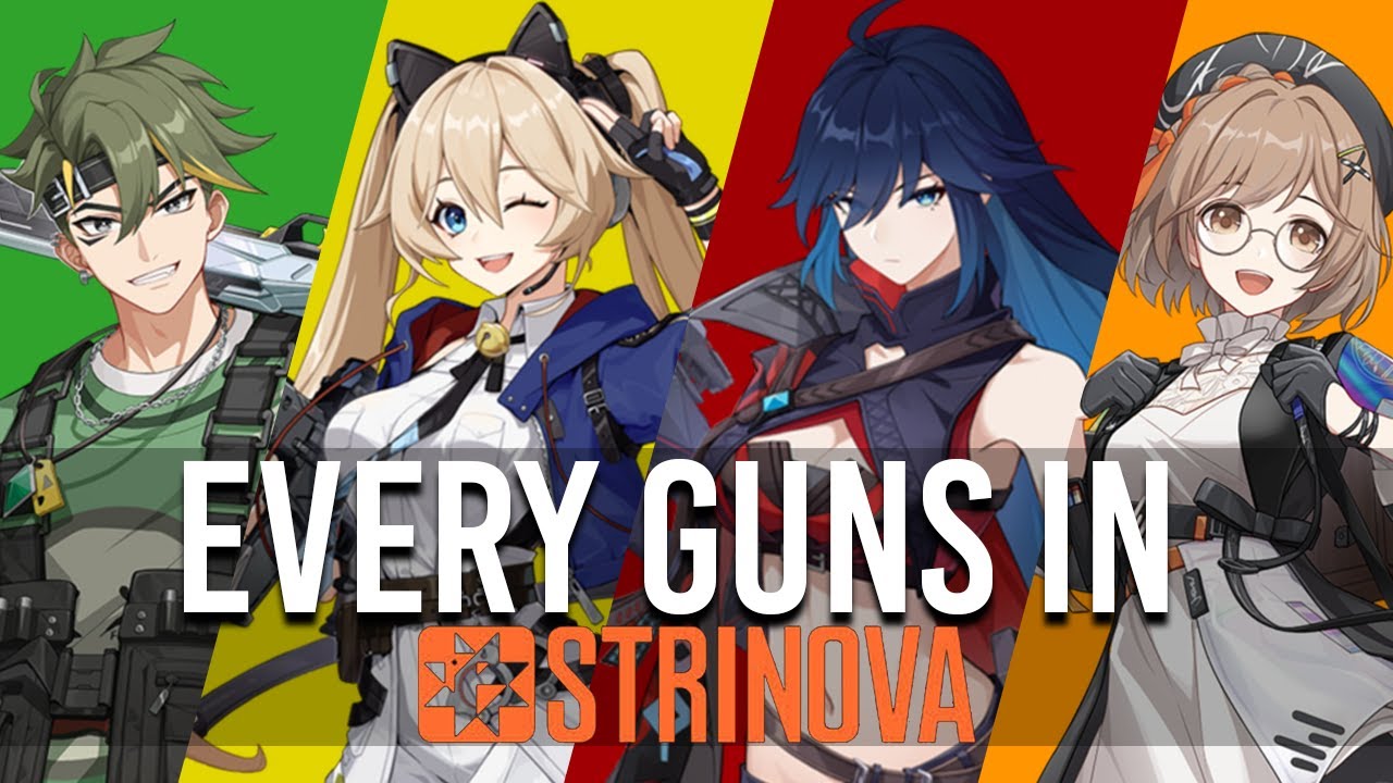 EVERY guns in STRINOVA!