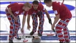 CURLING: WMCC 2012 - D11 - NOR vs SWE - HIGHLIGHTS