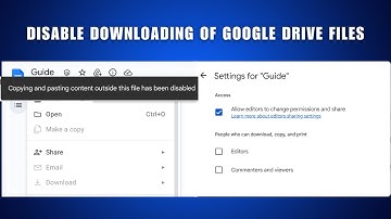 Hoe voorkom je dat mensen in 2026 Google Drive-bestanden downloaden, afdrukken of kopiëren?