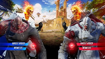 Ghost Rider & Nemesis VS Ghost Rider & Nemesis (Very Hard) - Marvel vs Capcom | 4K UHD Gameplay