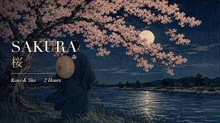 SAKURA — 桜 | Japanese Koto & Sho for Deep Focus & Presence | Ukiyo-e Ambience