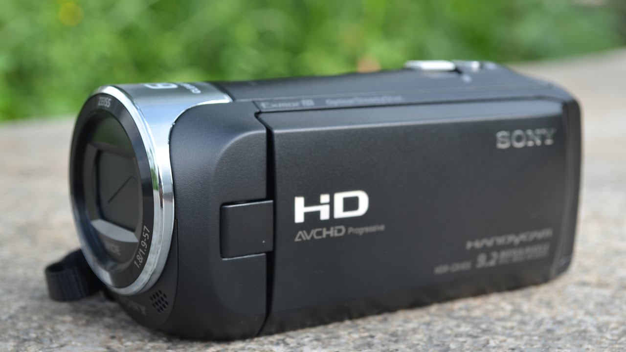 SONY HDR-CX405 HD Handycam Review and - YouTube