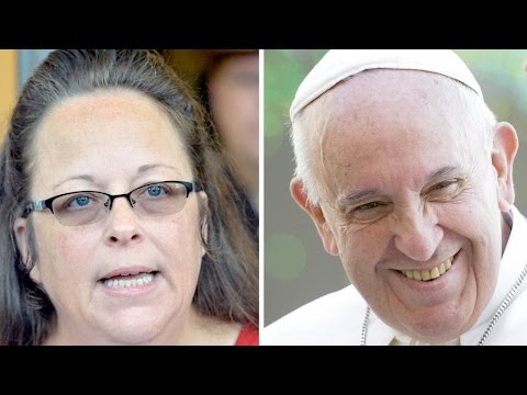 Pope Meets Extremist Kim Davis - The Ring Of Fire