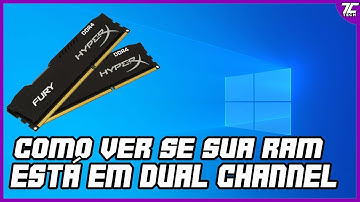 COMO SABER SE SUA MEMÓRIA ESTÁ EM DUAL CHANNEL E COMO ATIVAR O DUAL CHANNEL NO SEU PC
