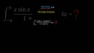 Double King’s Property: Solving the Impossible Trigonometric Integral