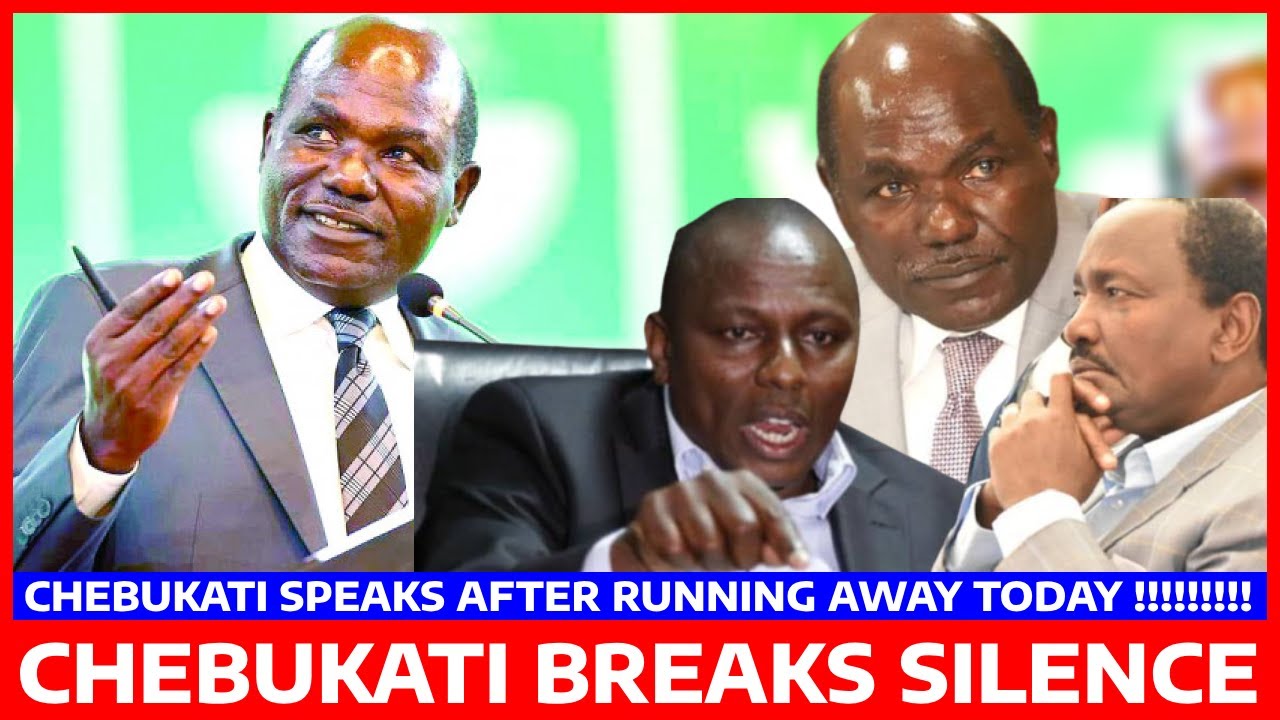 BREAKING: CHEBUKATI AZUNGUMZA BAADA Ya KUTOROKA BOMAS Kwa MAZUNGUMZO ...