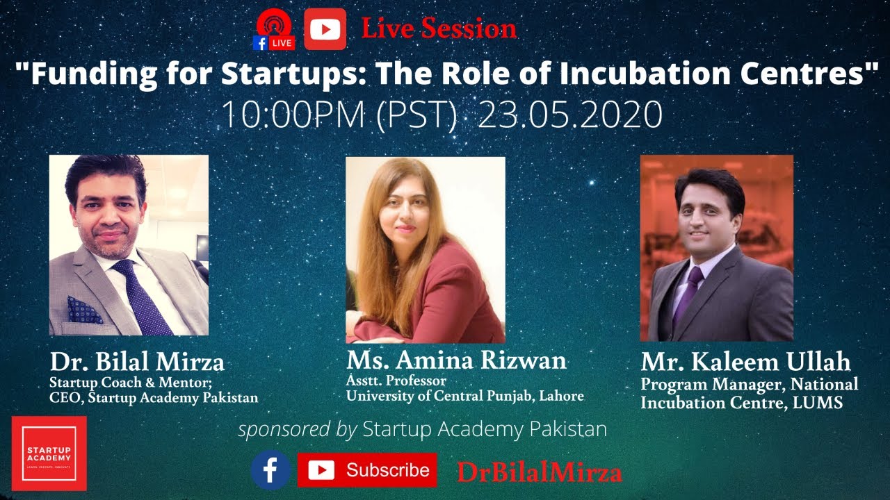 Funding for Startups The Role of Incubation Centres YouTube