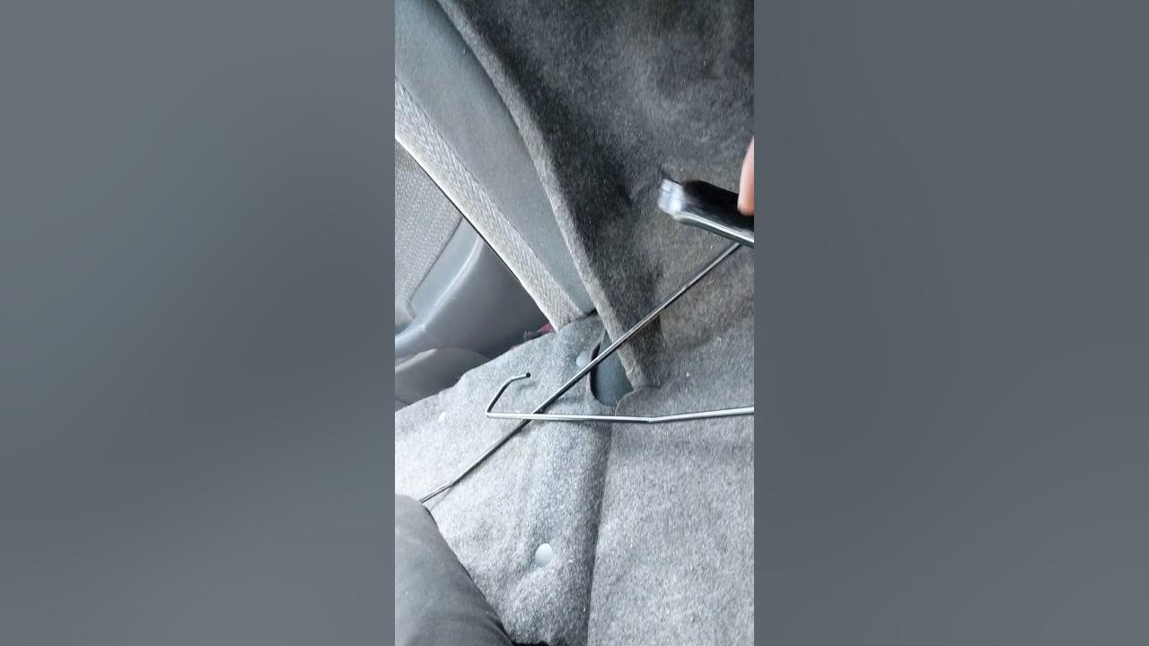 1999 Honda Civic trunk lid torsion bar replacement removal - YouTube