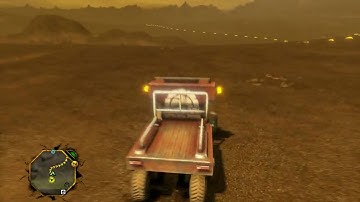 Red Faction: Guerrilla - Alec Mason drives around a small civilian car