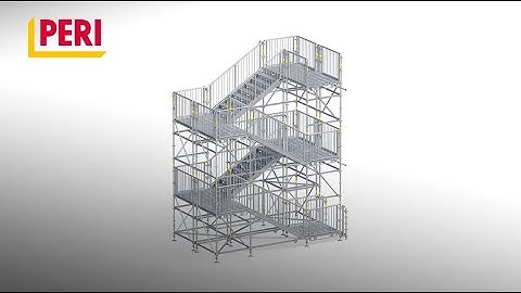 SCAFFOLDING | PERI UP Public Stair (EN)