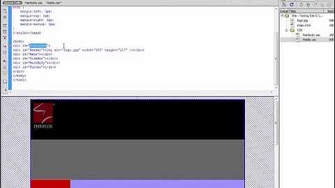 Learn how to programe a website using div tags and css, make it responsive and custom css menu