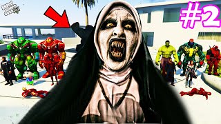 GTA 5 : SHINCHAN & Avengers Escaped Devil Ghost & Hulk in GTA 5 ! | Techerz