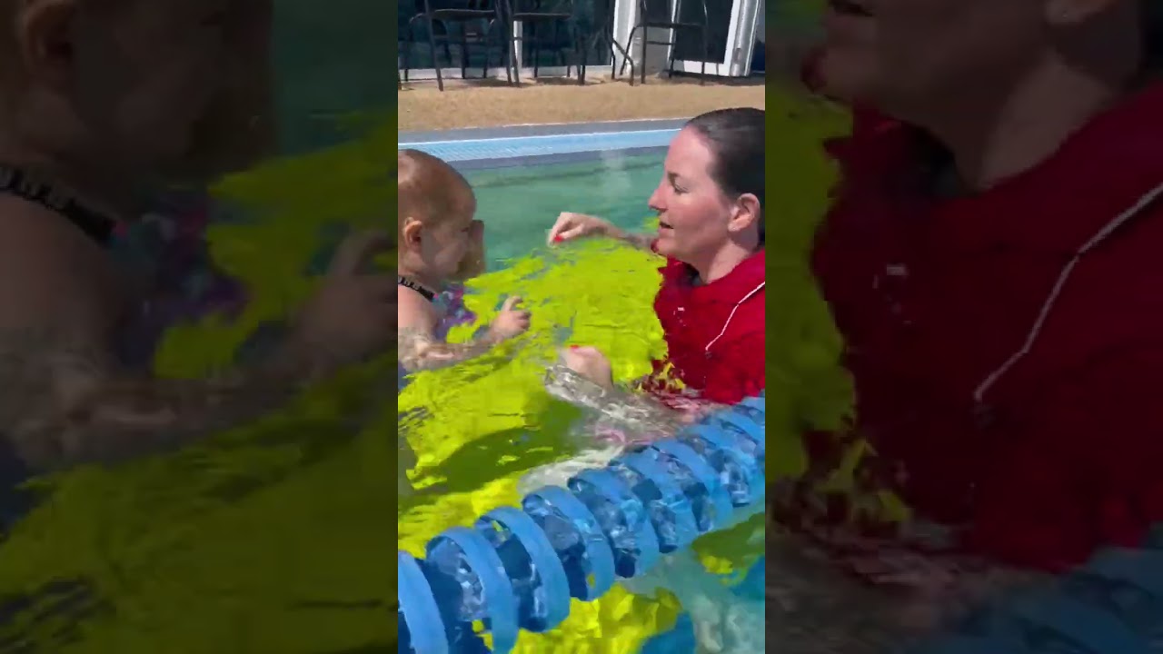 Swimming Underwater Without Goggles 