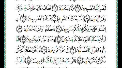 ختمة مصحف التجويد برواية الدوري الصفحة رقم 565