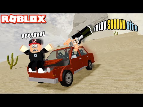 Yolun Sonu Olmayan Araba Oyunu !! - Panda ile Roblox Drive Cars Down A Hill