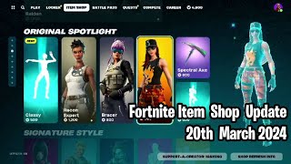 🌟 Fortnite Item Shop Update: March 20, 2024! Red Jade, Daydream, and More! 💎