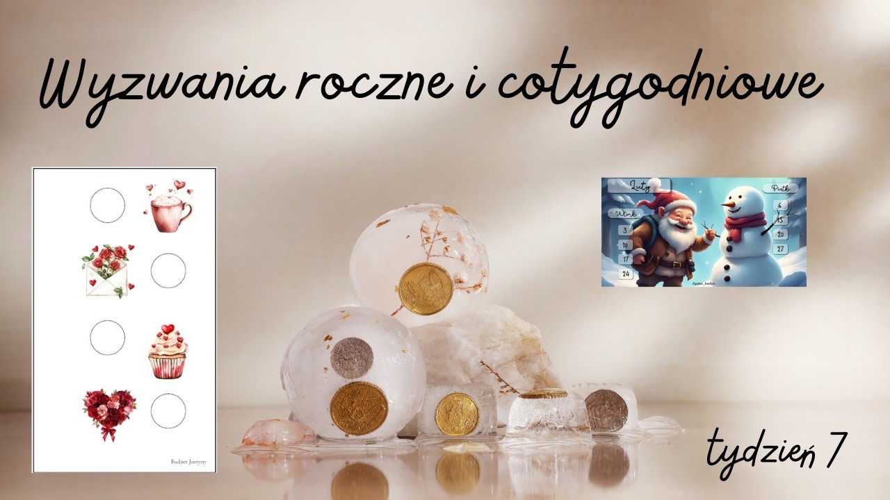 🃏🎲 Oszczędnościowe wyzwania cotygodniowe oraz roczne - tydzień 7 🎲🃏